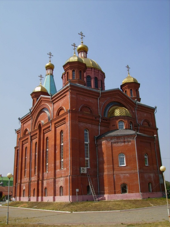 Краснодар. Церковь Рождества Христова в Юбилейном. фасады