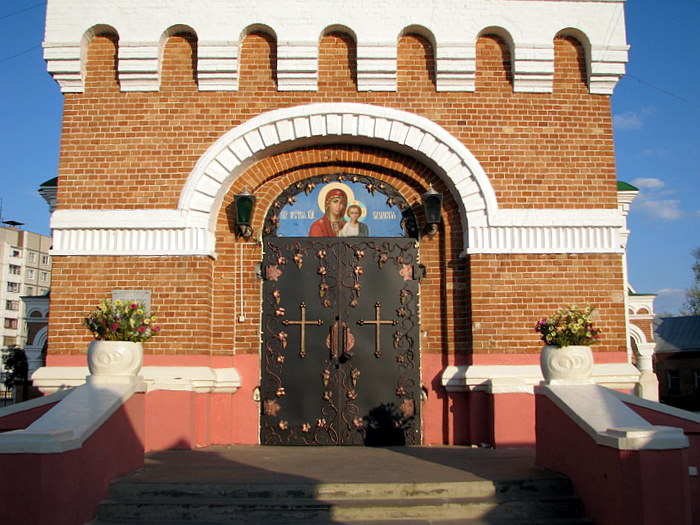 Церковь Казанской иконы Божией Матери в Старой Отрожке, Воронеж (Воронеж, город, Воронежская область). архитектурные детали