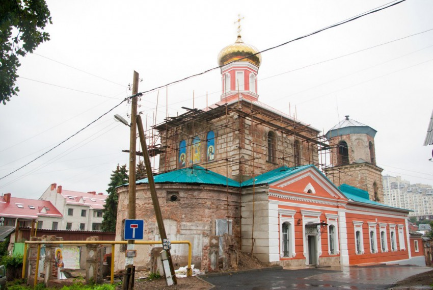 Воронеж. Церковь Богоявления Господня. фасады, на данный момент Богоявленский храм таков