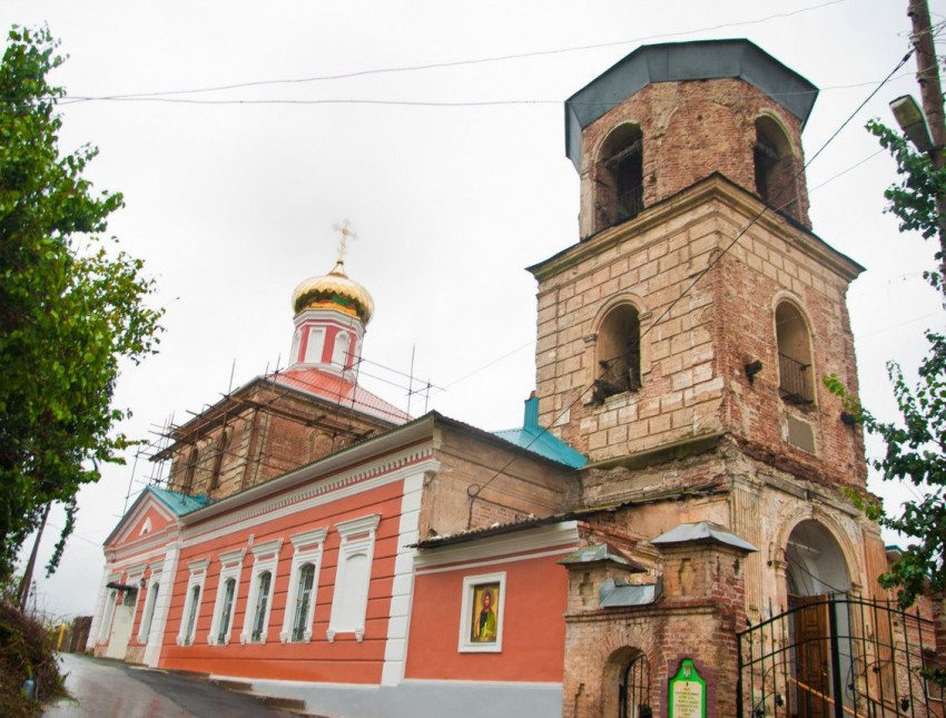 Воронеж. Церковь Богоявления Господня. фасады, на данный момент Богоявленский храм таков