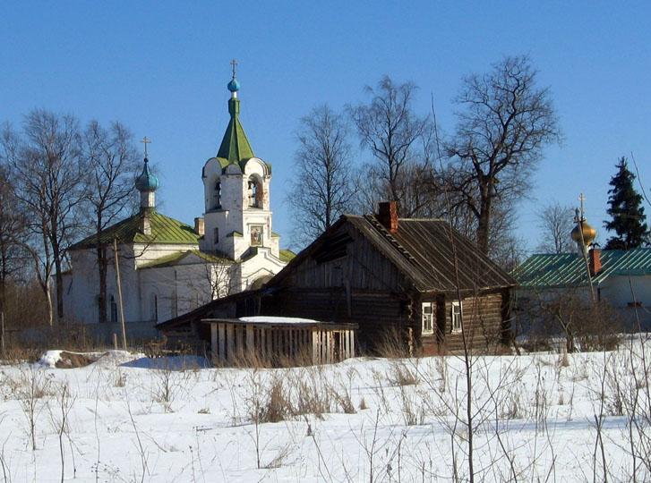 Сенно. Троицкий скит Успенского Тихвинского монастыря. фасады