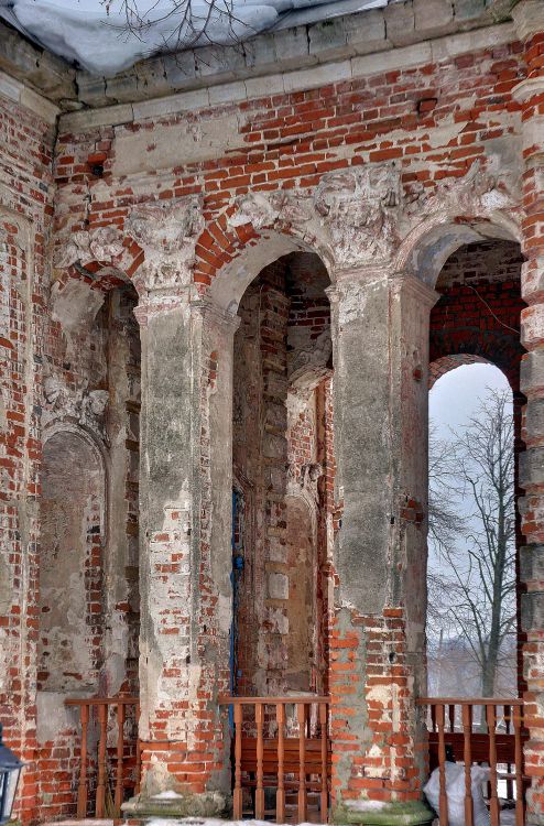 Старая Ситня. Церковь Рождества Пресвятой Богородицы. архитектурные детали