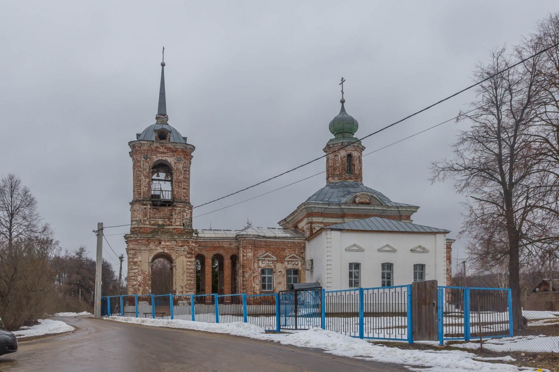 Старая Ситня. Церковь Рождества Пресвятой Богородицы. фасады, Вид с юга