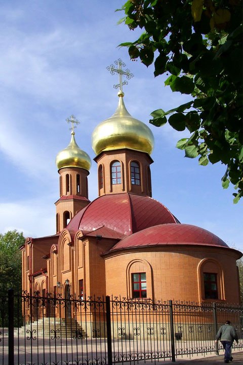 Церковь Димитрия Донского, Дзержинский (Люберецкий городской округ, гг. Лыткарино, Котельники, Московская область). фасады, Вид с юго-востока