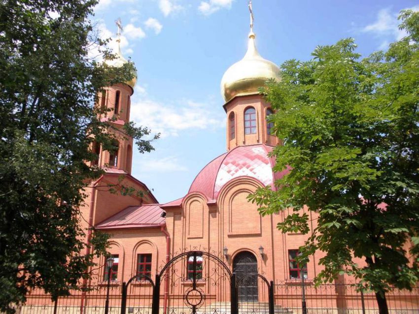 Дзержинский. Церковь Димитрия Донского. фасады, Вид с юга