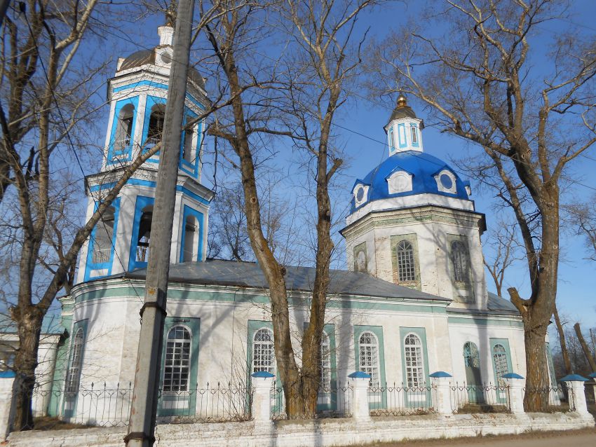 Рождественское. Церковь Вознесения Господня. фасады, Северный фасад