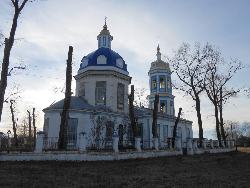 Рождественское. Церковь Вознесения Господня. фасады