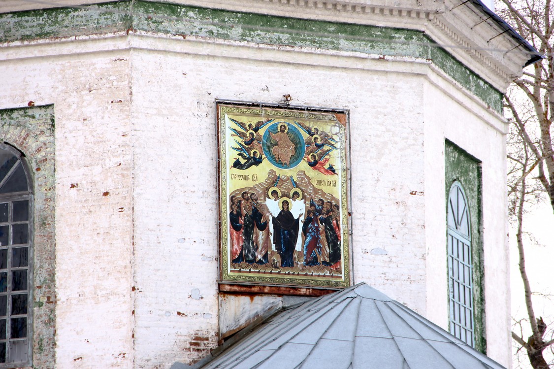 Церковь Вознесения Господня, Рождественское (Уржумский район, Кировская область). архитектурные детали