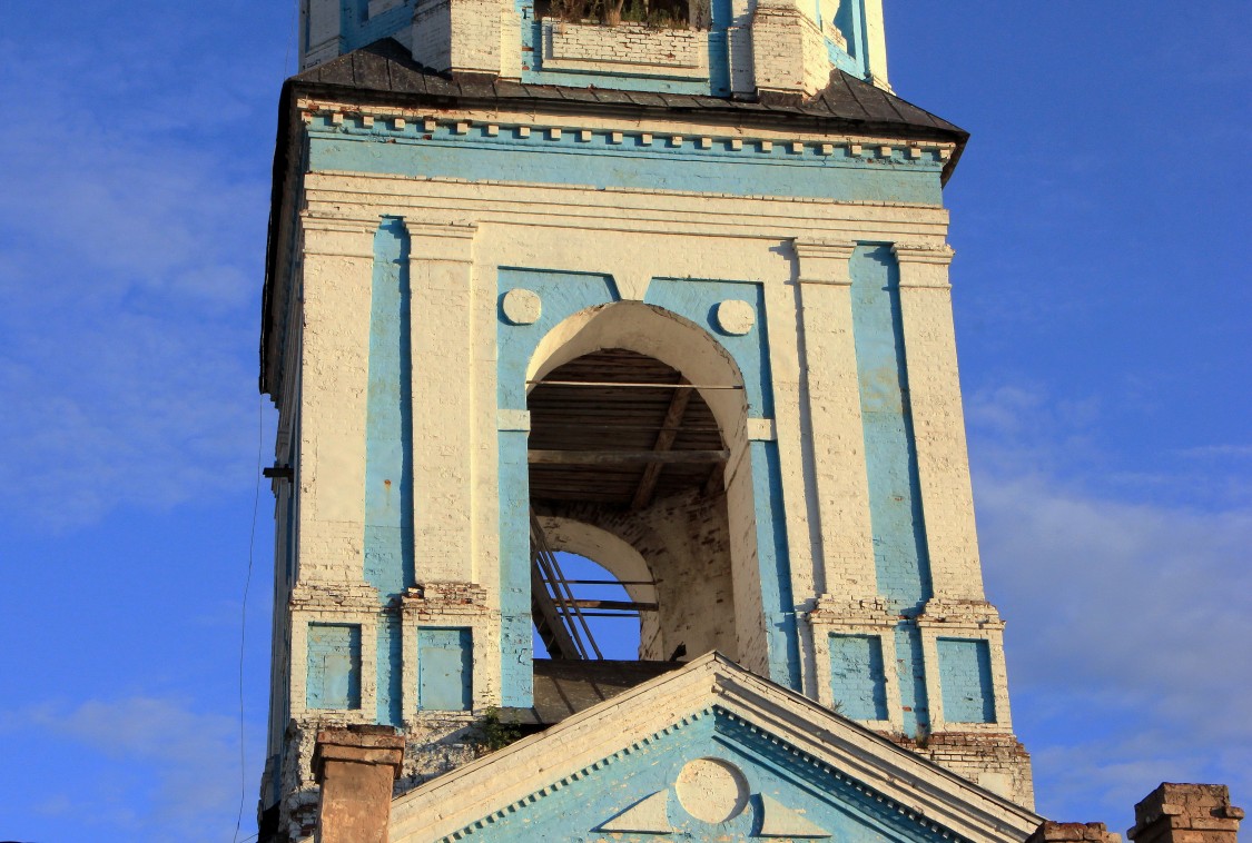 Церковь Вознесения Господня, Суна (Сунский район, Кировская область). архитектурные детали