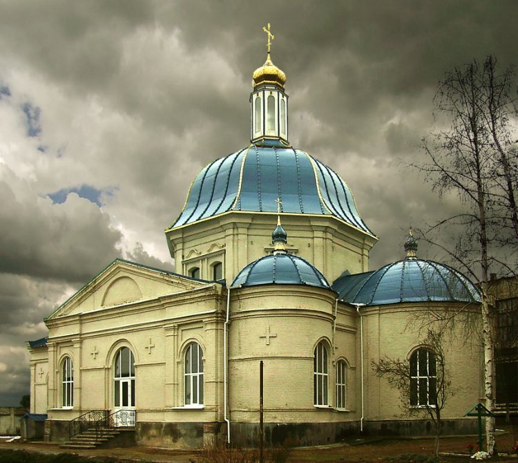 Марков монастырь. Церковь Казанской иконы Божией Матери, Витебск (Витебск, город, Беларусь, Витебская область). общий вид в ландшафте, 		      