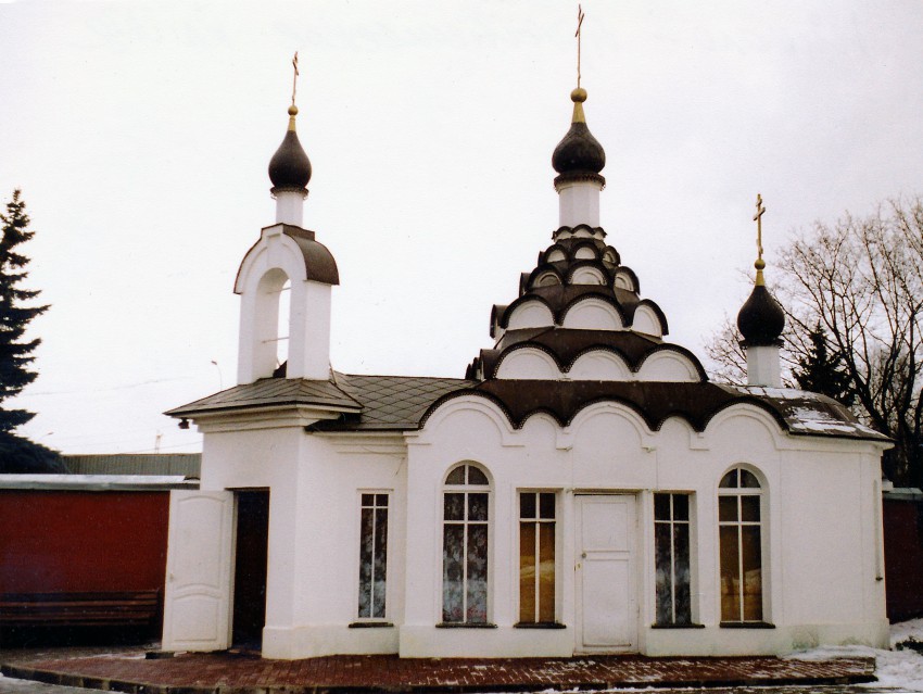 Церковь Уара мученика на Николо-Архангельском кладбище, Никольское-Архангельское (Балашихинский городской округ и г. Реутов, Московская область). фасады