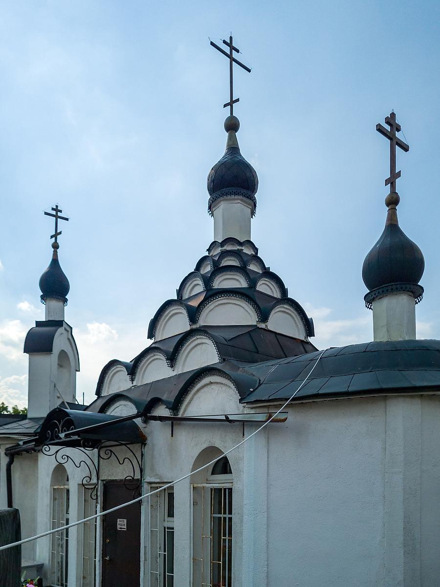 фасады. Церковь Уара мученика на Николо-Архангельском кладбище, Никольское-Архангельское (Балашихинский городской округ и г. Реутов, Московская область)