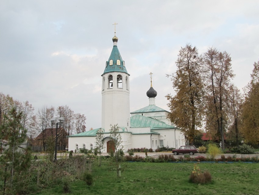 Церковь Чуда Михаила Архангела, Городец (Городецкий район, Нижегородская область). общий вид в ландшафте