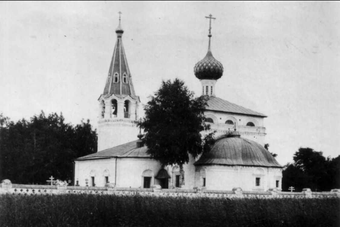 Церковь Чуда Михаила Архангела, Городец (Городецкий район, Нижегородская область). архивная фотография, Фото начала 1900-х гг