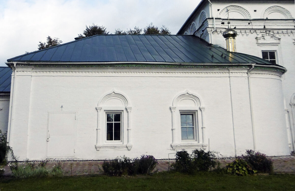 Церковь Чуда Михаила Архангела, Городец (Городецкий район, Нижегородская область). архитектурные детали, Южный фасад трапезной с приделом 