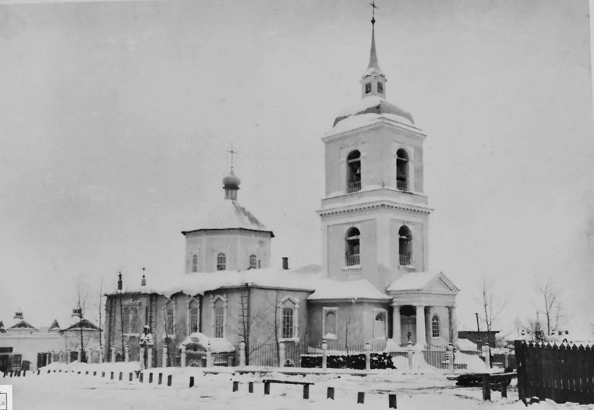 Церковь Воскресения Христова, Уржум (Уржумский район, Кировская область). архивная фотография, Фото 1913 г. С сайта: pastvu.com