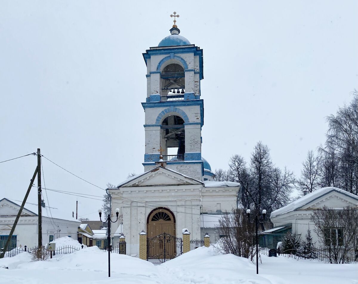 Собор Успения Пресвятой Богородицы, Нолинск (Нолинский район, Кировская область). фасады, Вид с запада