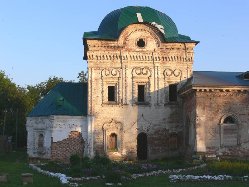 Собор Николая Чудотворца, Нолинск (Нолинский район, Кировская область). фасады, четверик с апсидой