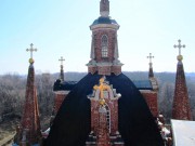 Церковь иконы Божией Матери "Знамение", вид с колокольни на завершение основного объема, Вешаловка, Липецкий район, Липецкая область