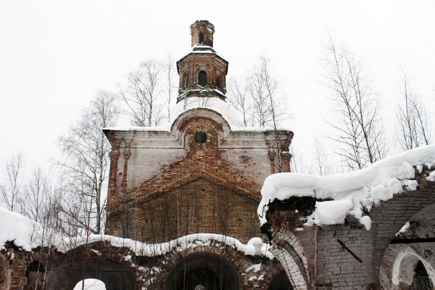 Русаново. Церковь Вознесения Господня. фасады