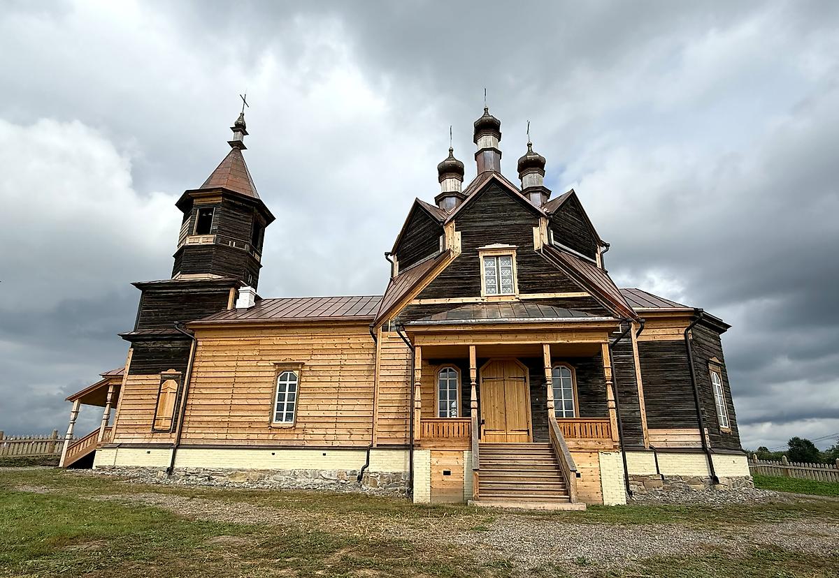 фасады. Церковь Параскевы Пятницы, Барабаново (Емельяновский район, Красноярский край)