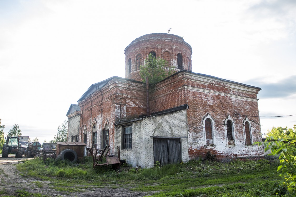 Бутурлино. Церковь Владимирской иконы Божией Матери. фасады