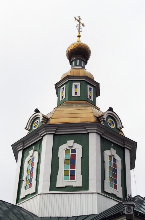 Шатки. Церковь Троицы Живоначальной. архитектурные детали, Навершие церкви