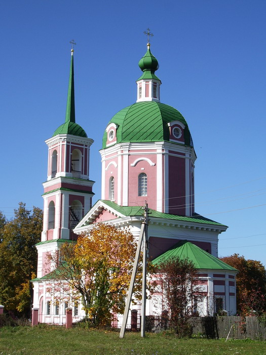 Овстуг. Церковь Успения Пресвятой Богородицы. фасады