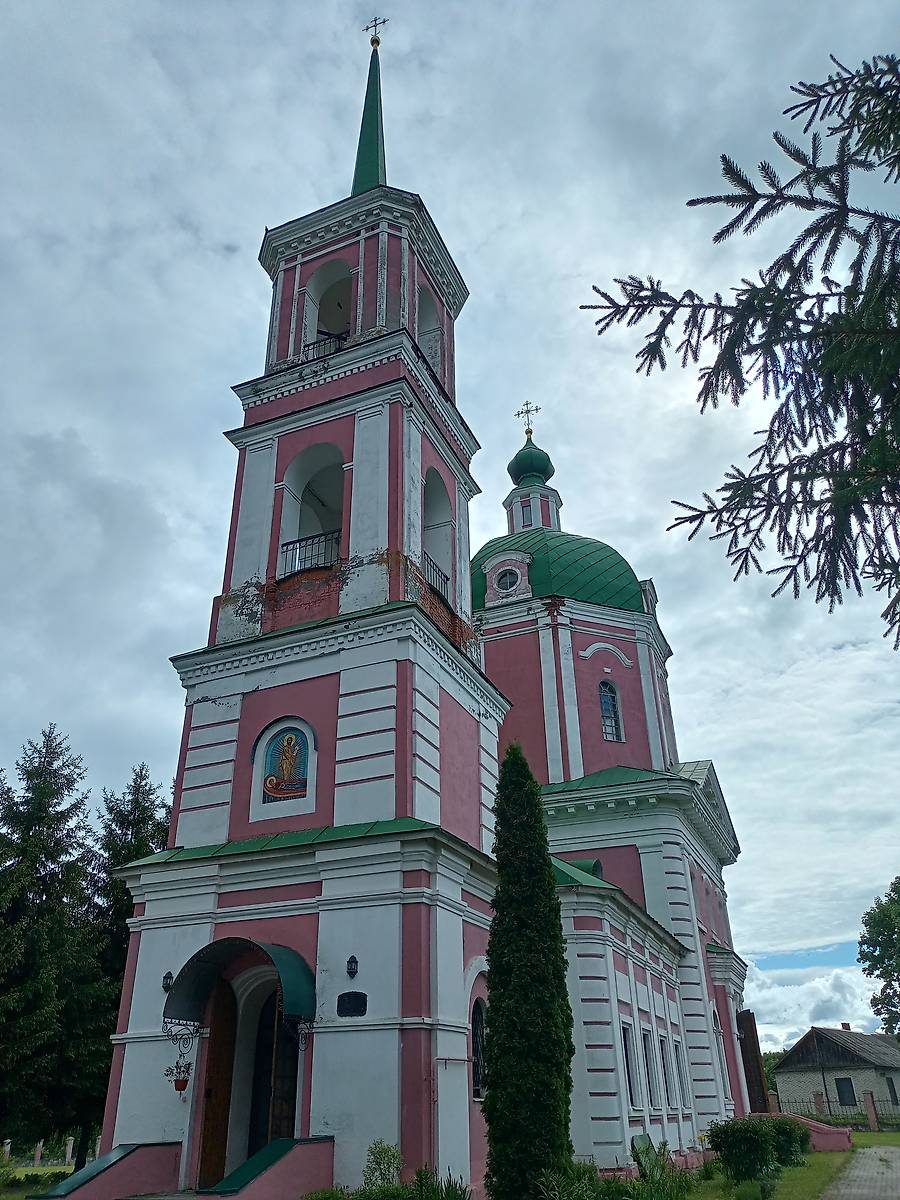 фасады. Церковь Успения Пресвятой Богородицы (новая), Овстуг (Жуковский район, Брянская область)
