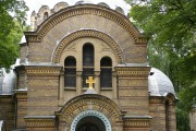 Церковь Покрова Пресвятой Богородицы, Фасад церкви.<br>, Рига, Рига, город, Латвия