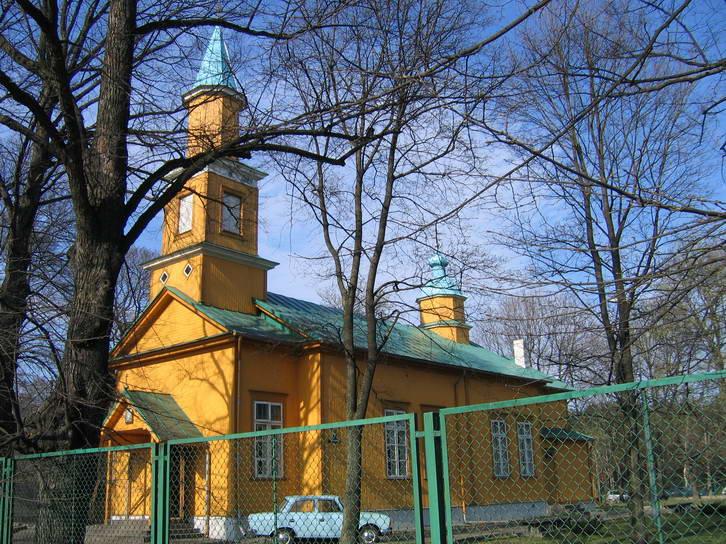Церковь Преображения Господня в Саркандаугаве, Рига (Рига, город, Латвия). фасады, Южный фасад