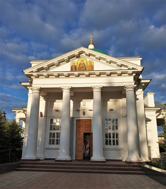 Макарьево. Троицкий Макариев Желтоводский монастырь. Церковь Макария Унженского и Желтоводского. фасады