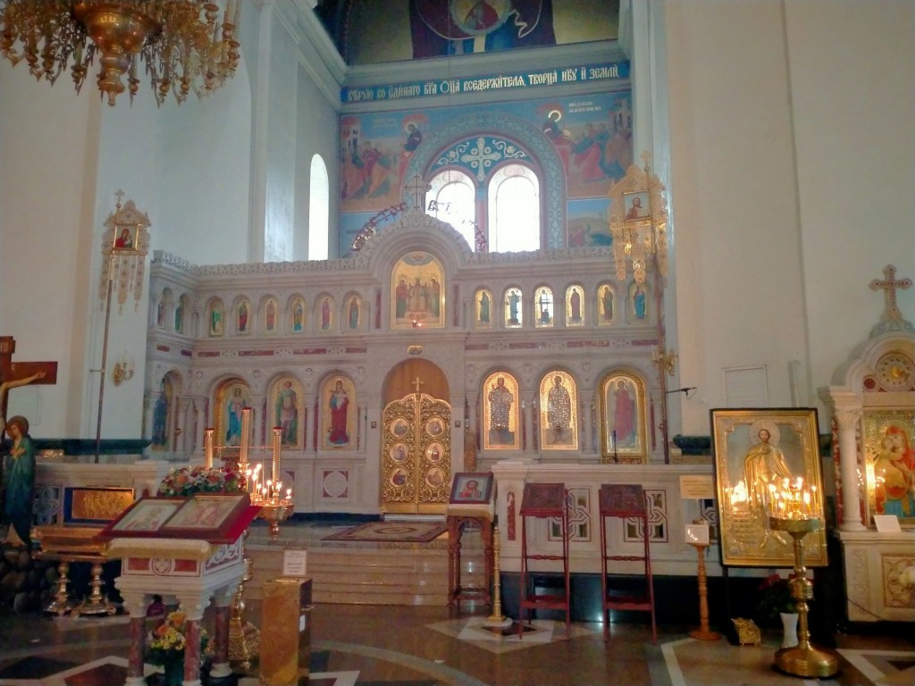 Собор Александра Невского (новый), Краснодар (Краснодар, город, Краснодарский край). интерьер и убранство, Интерьер