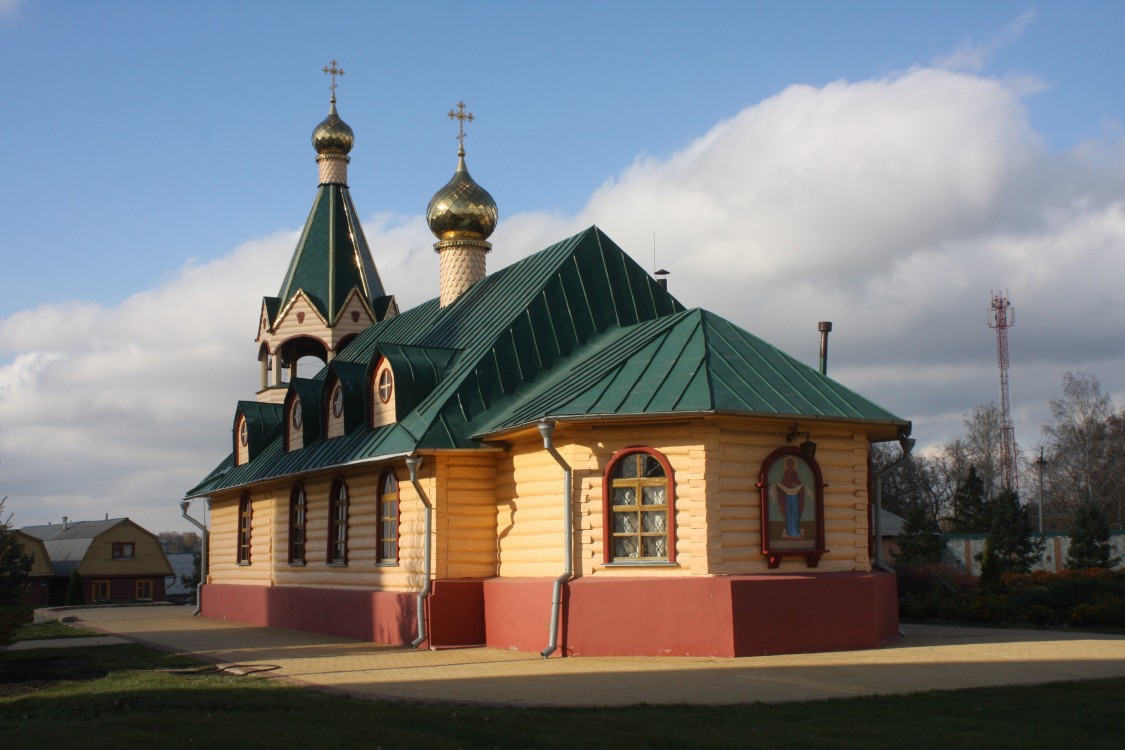 Михайловский Покровский женский монастырь. Церковь Покрова Пресвятой Богородицы, Михайлов (Михайловский район, Рязанская область). фасады