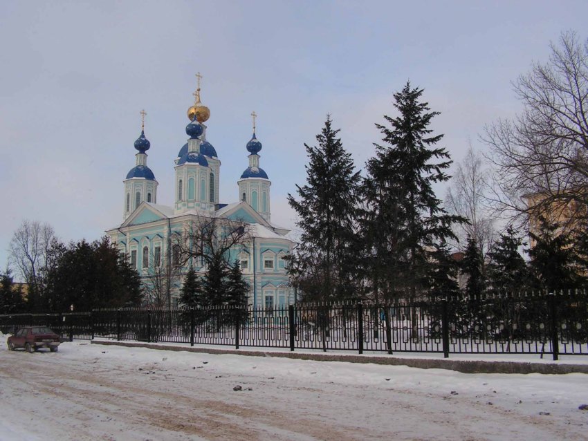 Тамбов. Казанский мужской монастырь. Собор Казанской иконы Божией Матери. фасады