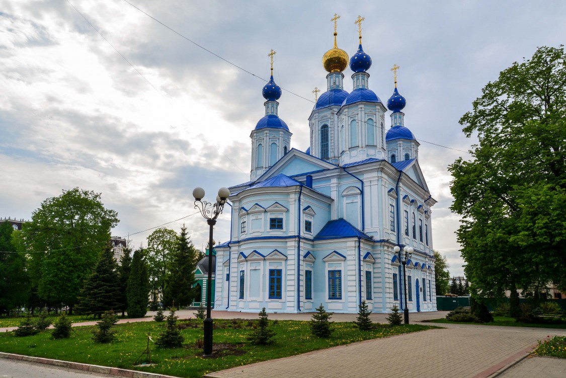 Тамбов. Казанский мужской монастырь. Собор Казанской иконы Божией Матери. фасады