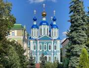Казанский мужской монастырь. Собор Казанской иконы Божией Матери, Вид от памятника Зое Космодемьянской<br>, Тамбов, Тамбов, город, Тамбовская область