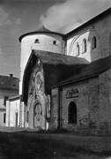 Успенская Почаевская Лавра. Собор Троицы Живоначальной, Главный фасад, вид с юго-запада, 1930-е г.г.<br>, Почаев, Кременецкий район, Украина, Тернопольская область