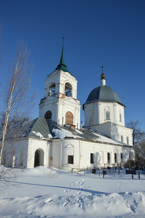 Церковь Михаила Архангела, Михайловское (Калининский район, Тверская область). фасады