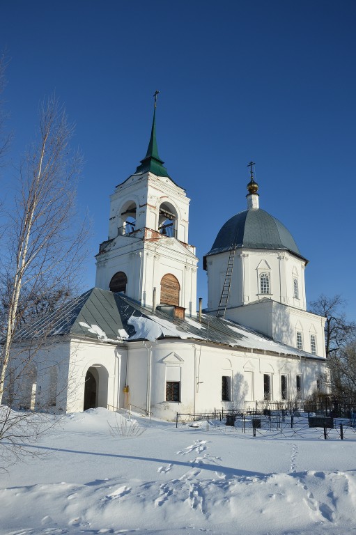 Михайловское. Церковь Михаила Архангела. фасады