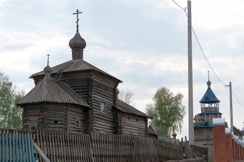 Церковь Михаила Архангела из с. Суши, Вятские Поляны (Вятско-Полянский район, Кировская область). фасады