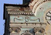 Церковь Преображения Господня, Декор стен холодного храма<br>, Зашижемье, Советский район, Кировская область