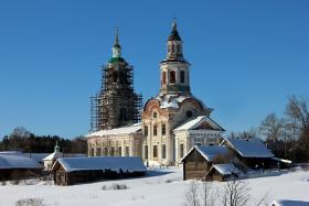 Зашижемье. Церковь Преображения Господня
