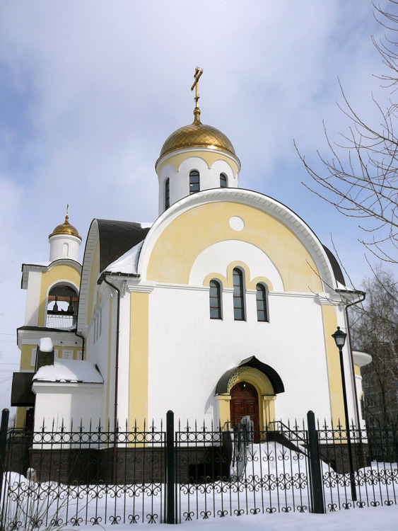 Церковь Александра Подольского, Подольск (Подольский городской округ, Московская область). общий вид в ландшафте