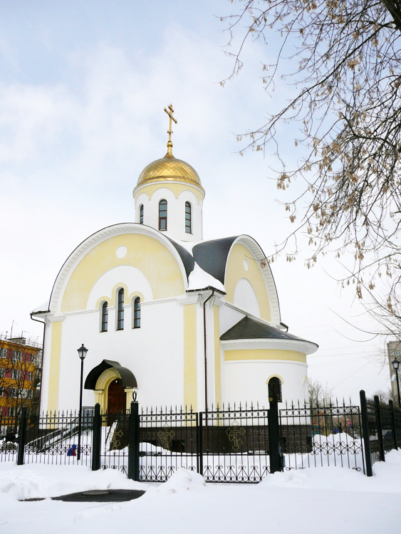 Церковь Александра Подольского, Подольск (Подольский городской округ, Московская область). общий вид в ландшафте
