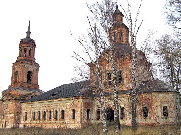 Лобань. Церковь Николая Чудотворца. фасады