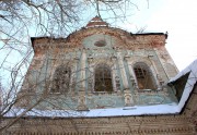 Церковь Николая Чудотворца, Северный фасад с остатками цветной побелки.<br>, Лобань, Богородский район, Кировская область