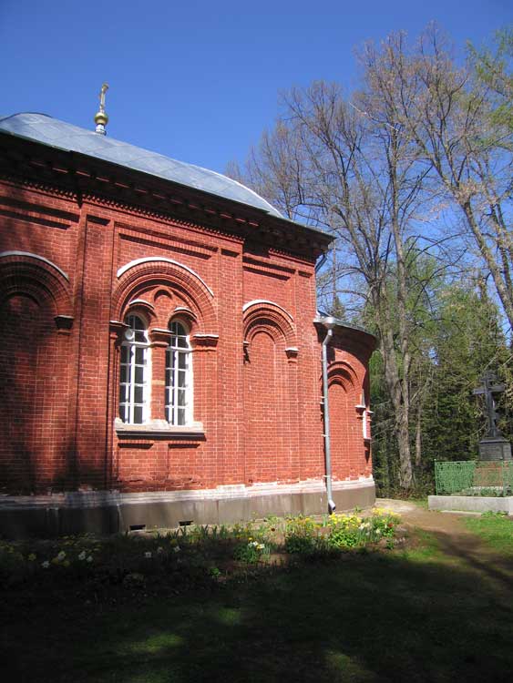 Спасо-Преображенский Валаамский монастырь. Церковь Преподобных Отцов, в посте и молитве просиявших, Валаамские острова (Сортавальский район, Республика Карелия). архитектурные детали