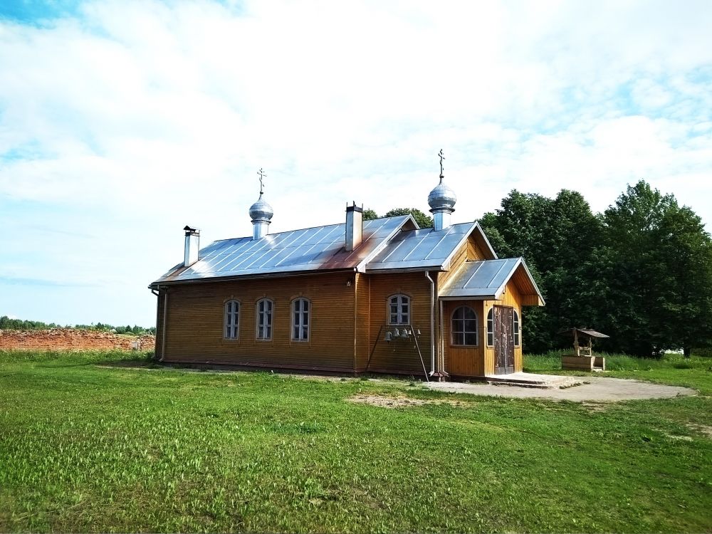 Сельцо. Троицкий Михаило-Клопский монастырь. Церковь Михаила Клопского. фасады