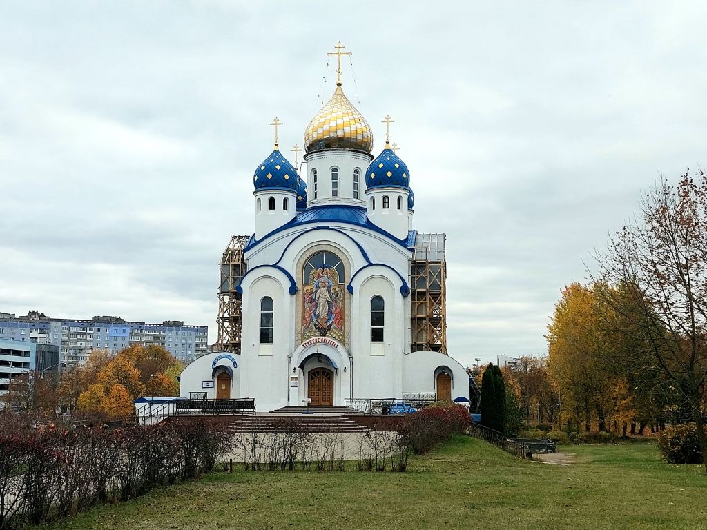 Церковь Воскресения Христова в Зелёном Луге, Минск (Минск, город, Беларусь, Минская область). фасады